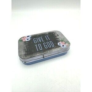 "Give it to God" Prayer Box w/  Notepad and Pencil-Psalm 46:5 Scripture- NEW